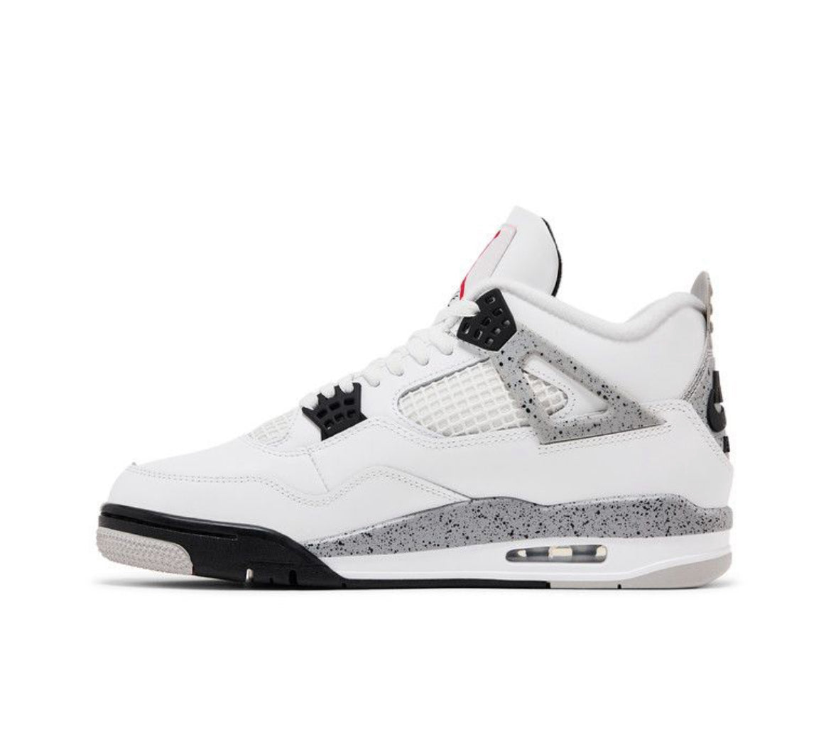Retro Jordan 4 White Cement 2025